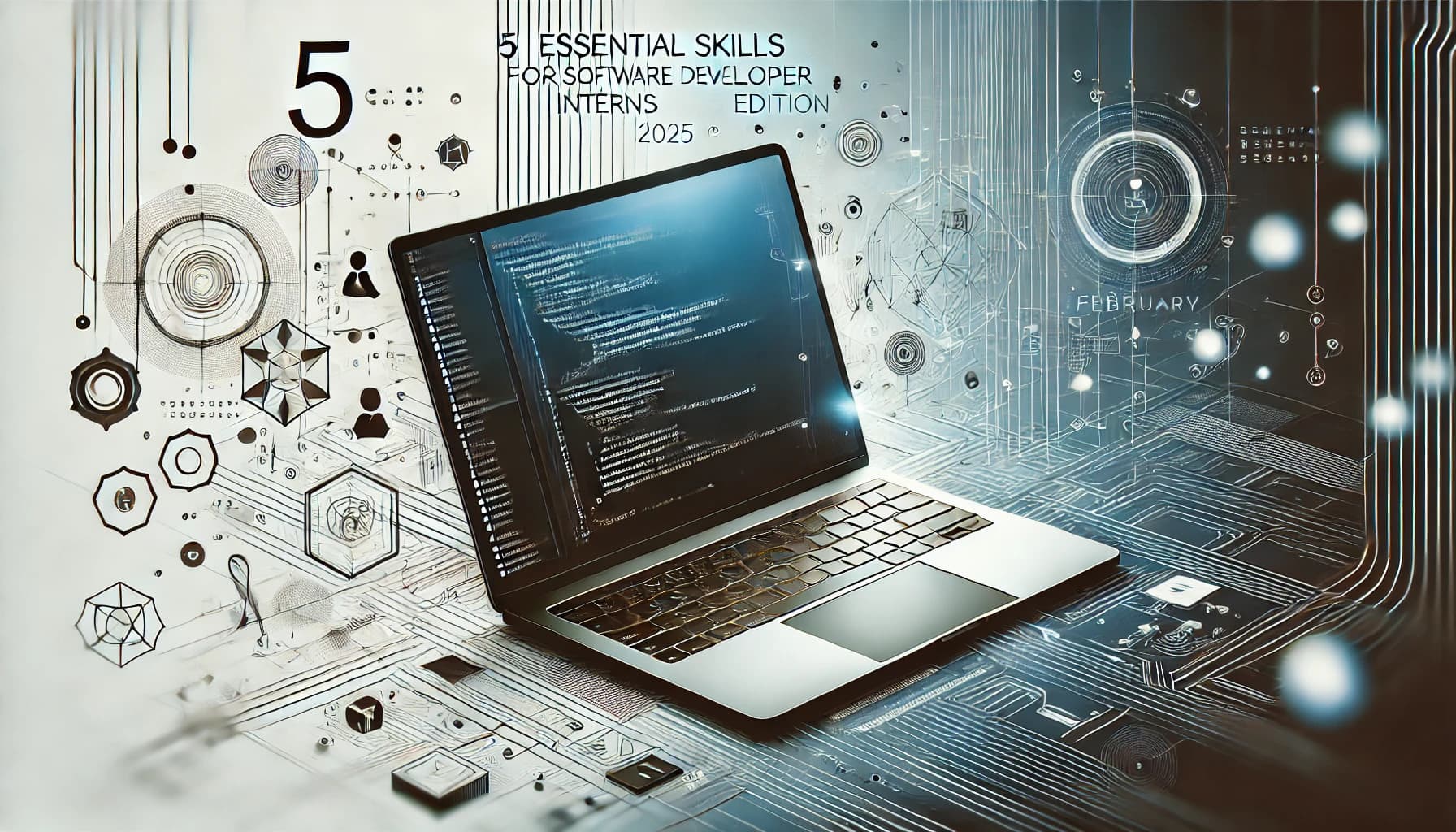 Featured image for article: 5 Essential Skills for Software Developer Interns (February 2025 Edition)