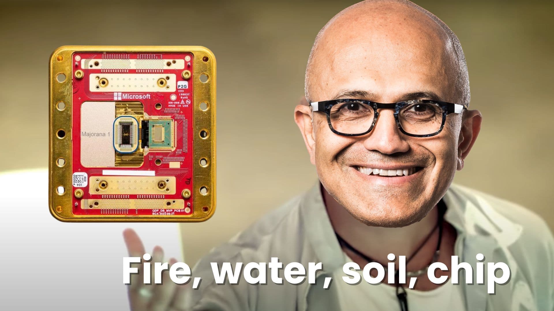 Featured image for article: Fire, Water, Soil, Chip: The Quantum Prophecy of Majorana 1