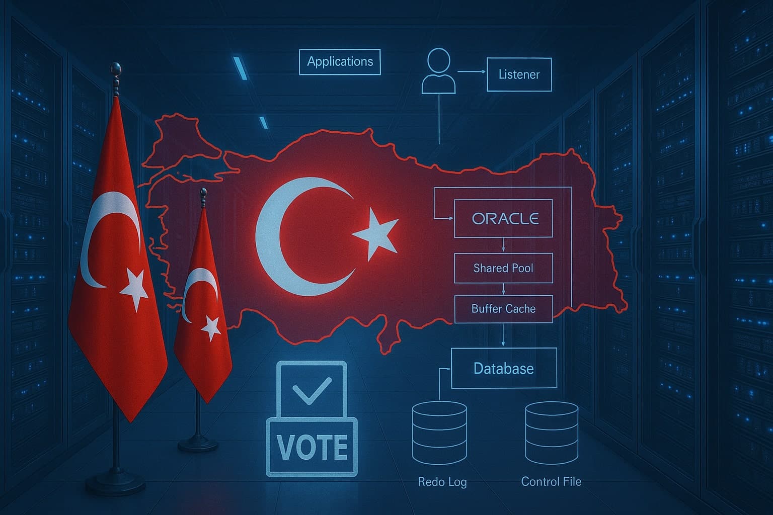 Featured image for article: Why Turkey’s Election Infrastructure Runs on Oracle: A Deep Dive into SEÇSİS and Database Choices